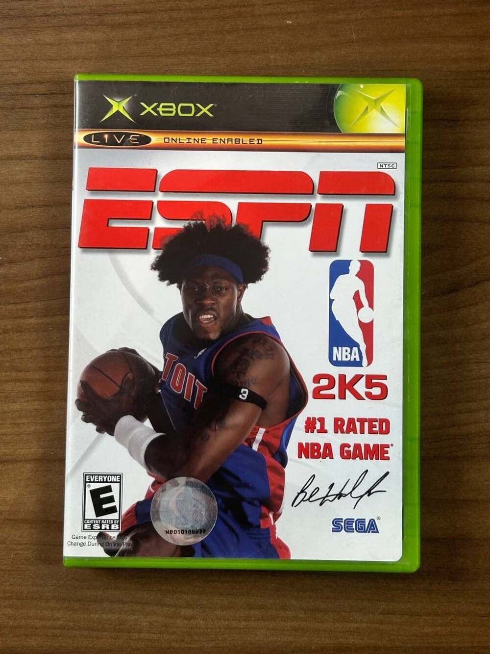 ESPN College Hoops 2K5 Microsoft Xbox Disc with Case & NBA 2K5 Manual